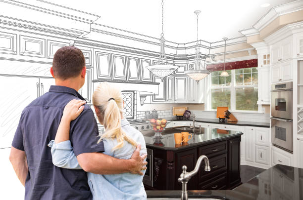 Professional Cabinet Refacing technician working in Longwood, FL